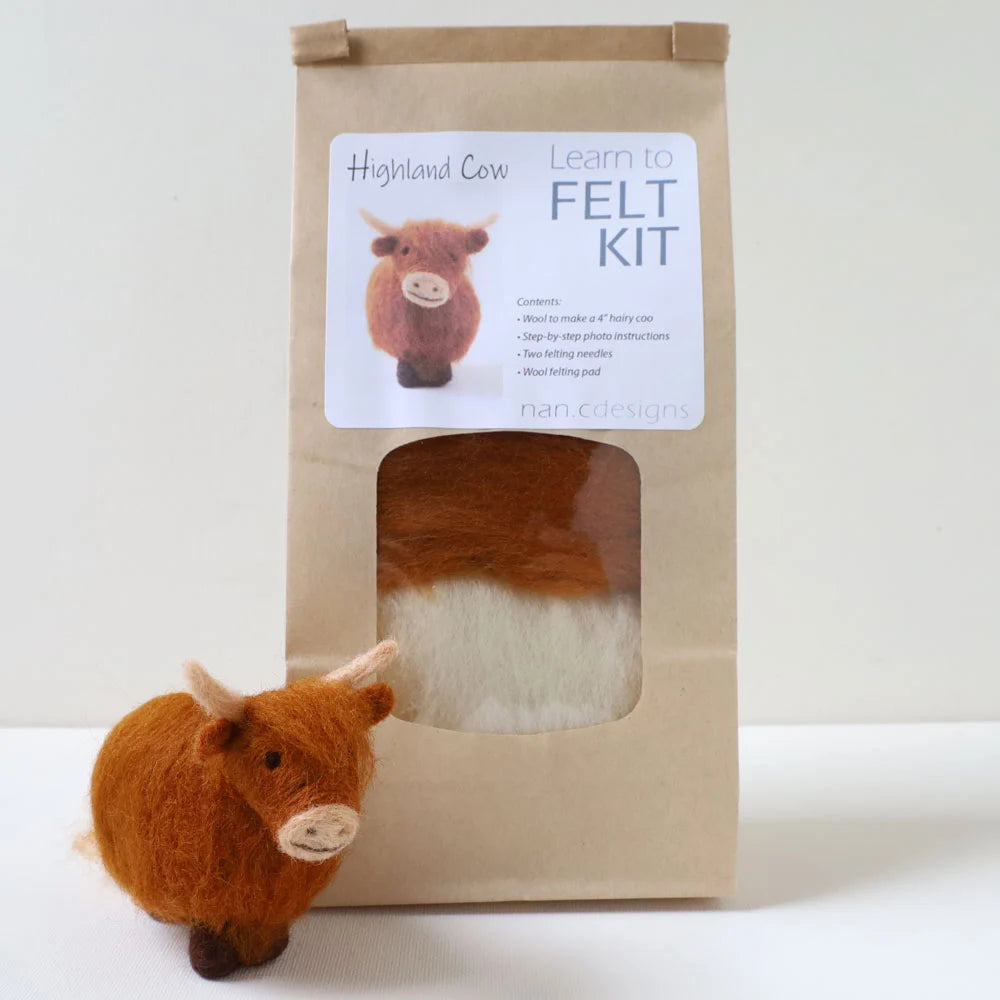 Nan.C Designs Wool Needle Felting Kits