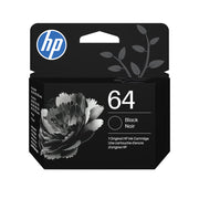 HP 64 (N9J90AN) Original Inkjet Ink Cartridge - Black - 1 Each