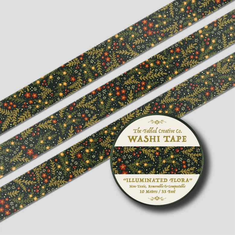 The Fabled Creative Co. Washi Tape — 15mm x 10m