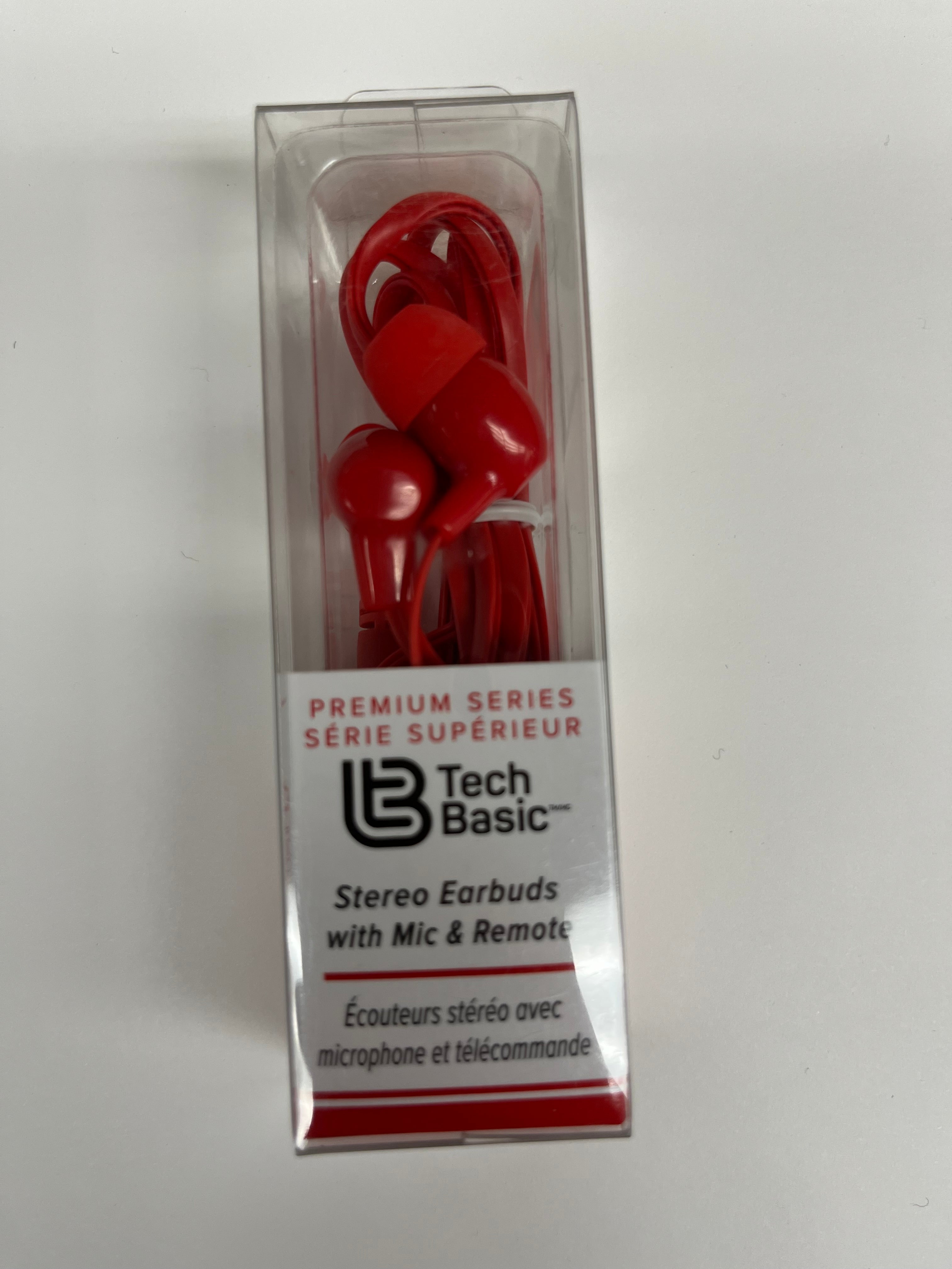 EARBUDS W/MIC PREMIUM