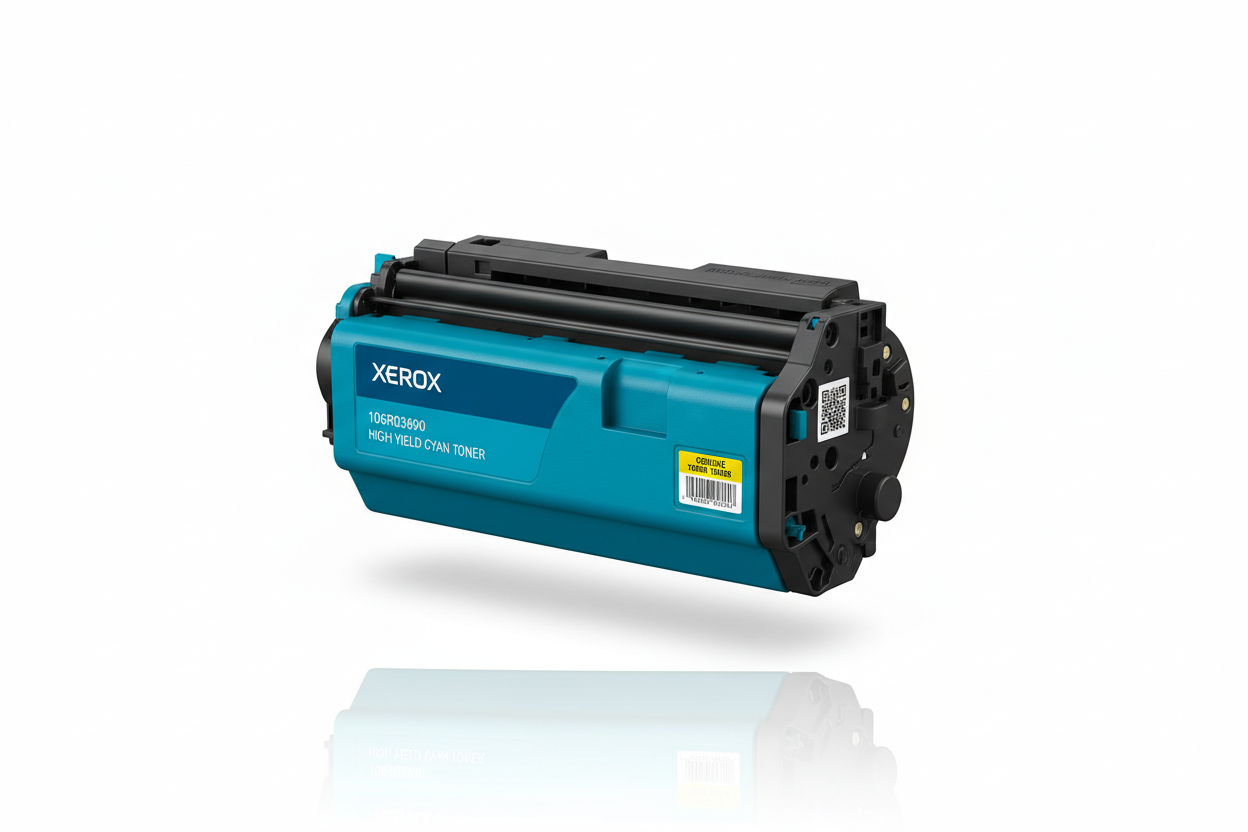 Xerox 106R03690 High Yield Cyan Toner Cartridge