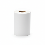 White thermal paper roll