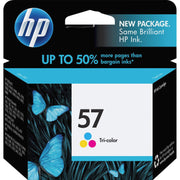 HP 57 (C6657AN) Cartouche d'encre jet d'encre originale - Cyan, Magenta, Jaune - 1 unité