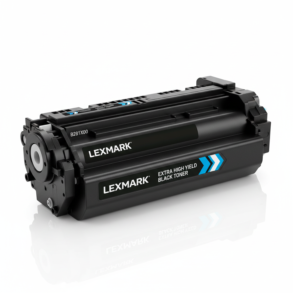 Lexmark B281X00 Extra High-Yield Black Toner Cartridge