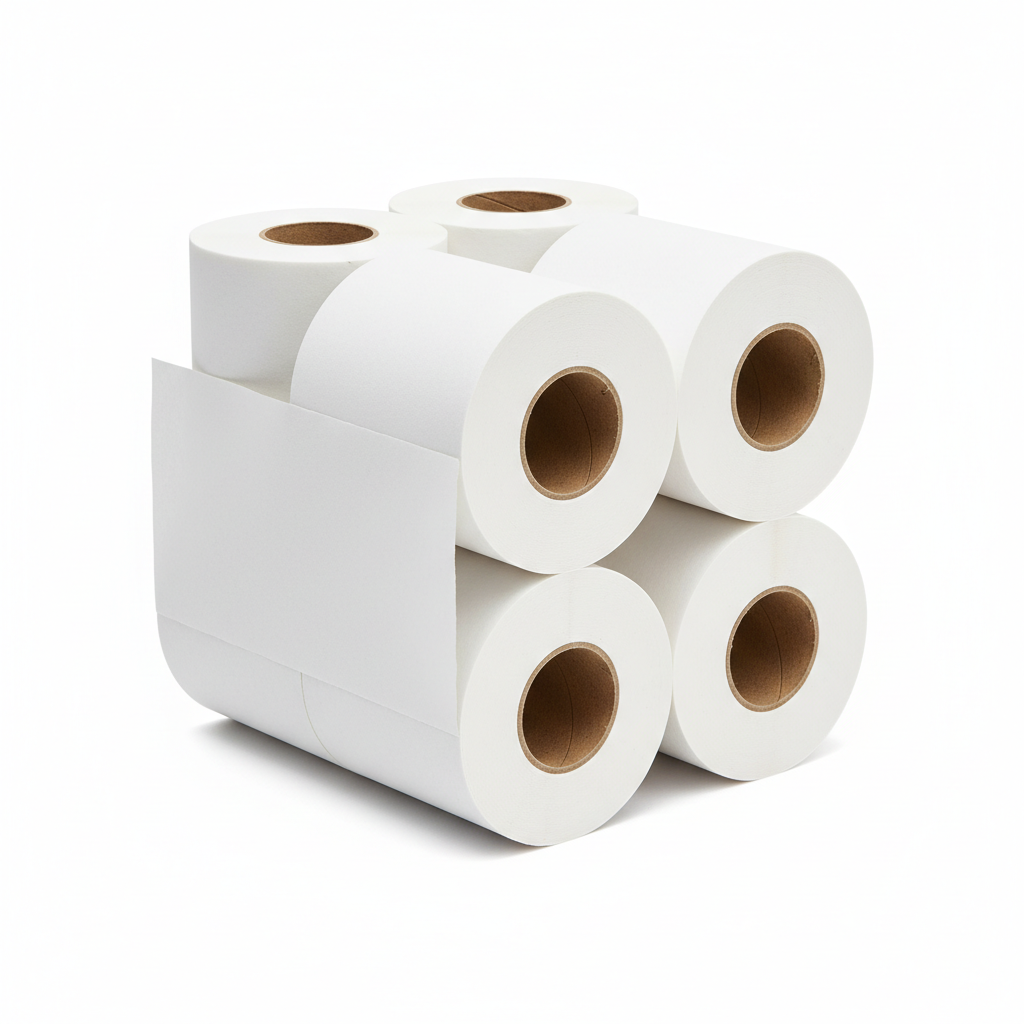 Thermal Paper Roll 4" x 580' | 1" Core | Case of 6