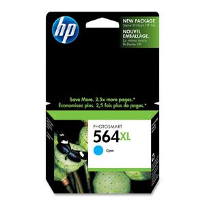 HP 564XL (CB323WN) Original Inkjet Ink Cartridge - Cyan - 1 Each