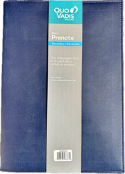 Planner Weekly Prenote Blue 2026