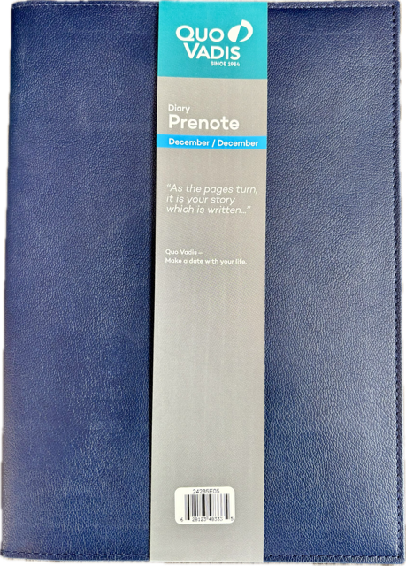 Planner Weekly Prenote Blue 2026