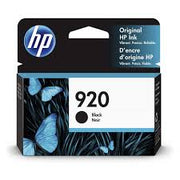 Cartouche d'encre jet d'encre authentique HP 920 (CD971AN) - Noire - 1 unité