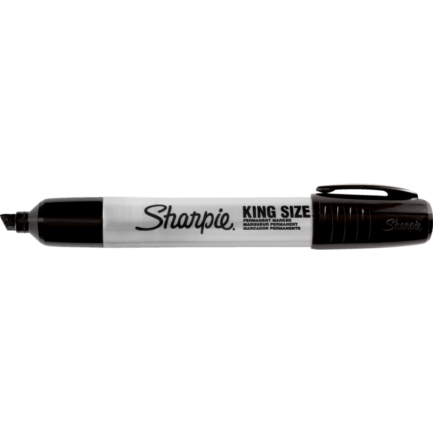 Sharpie King Size Marker - Chisel Black 1943572