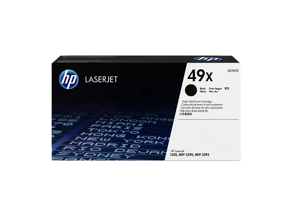 HP 49X (Q5949X) Original Laser Toner Cartridge - Single Pack - Black - 1 Each