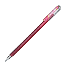 STYLO DOUBLE POINTE MÉTALLISÉE ROSE/ROSE MÉTALLISÉ