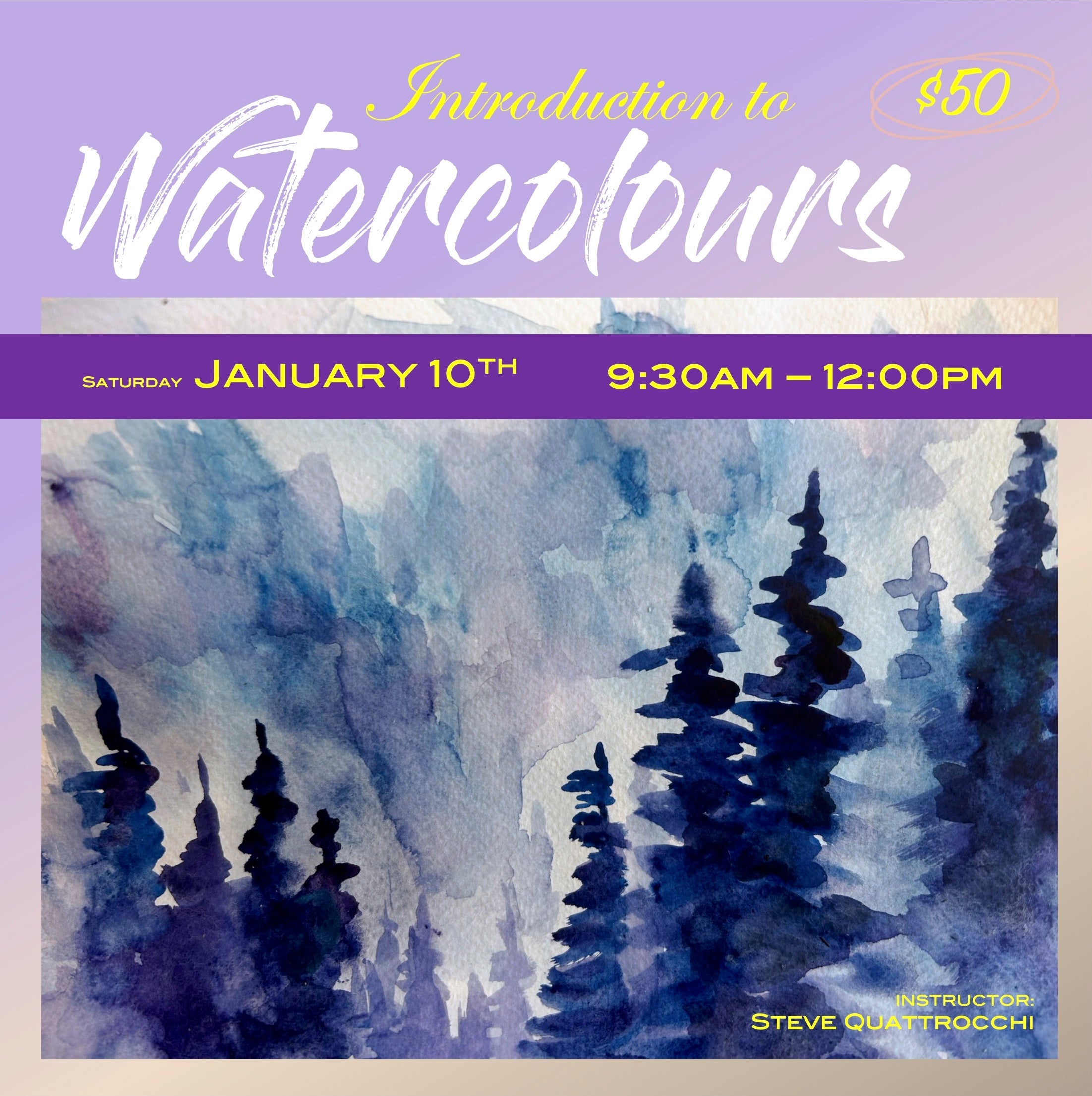Intro to Watercolours