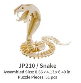 3D Wood Puzzle Kits