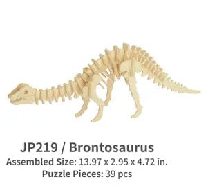 3D Wood Puzzle Kits