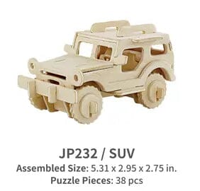 3D Wood Puzzle Kits