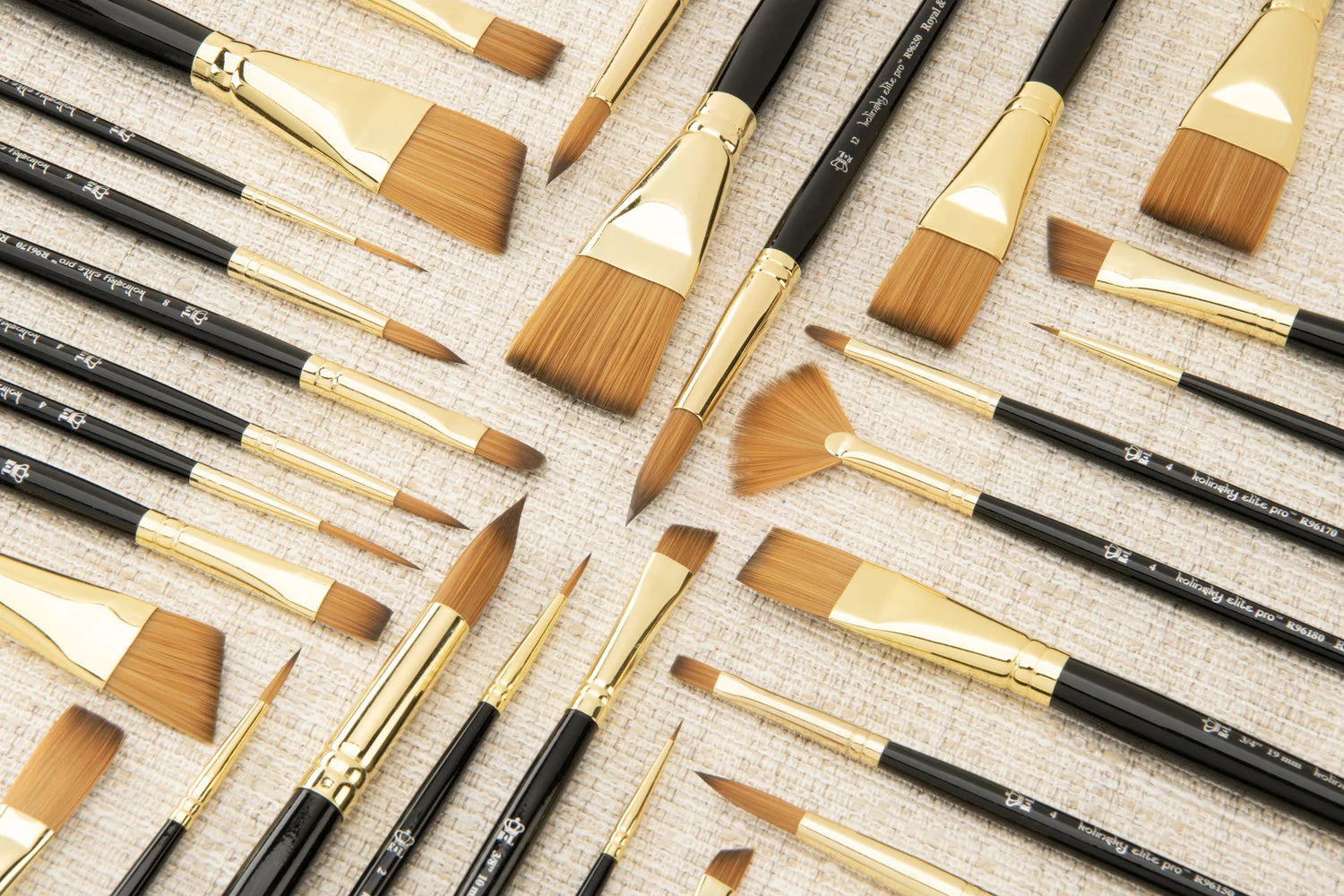 Kolinsky Elite Pro Brushes