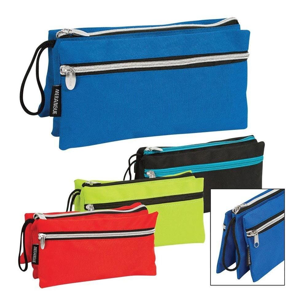 Merangue 3 zipper pencil case