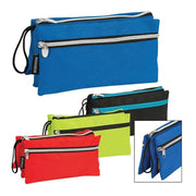 Merangue 3 zipper pencil case
