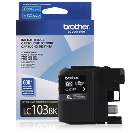 Brother LC103BK XL Black Inkjet Cartridge