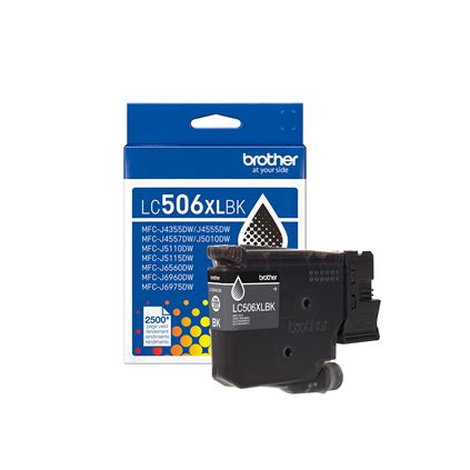 Brother LC506 Ink Cartridges – Standard, XL & XXL