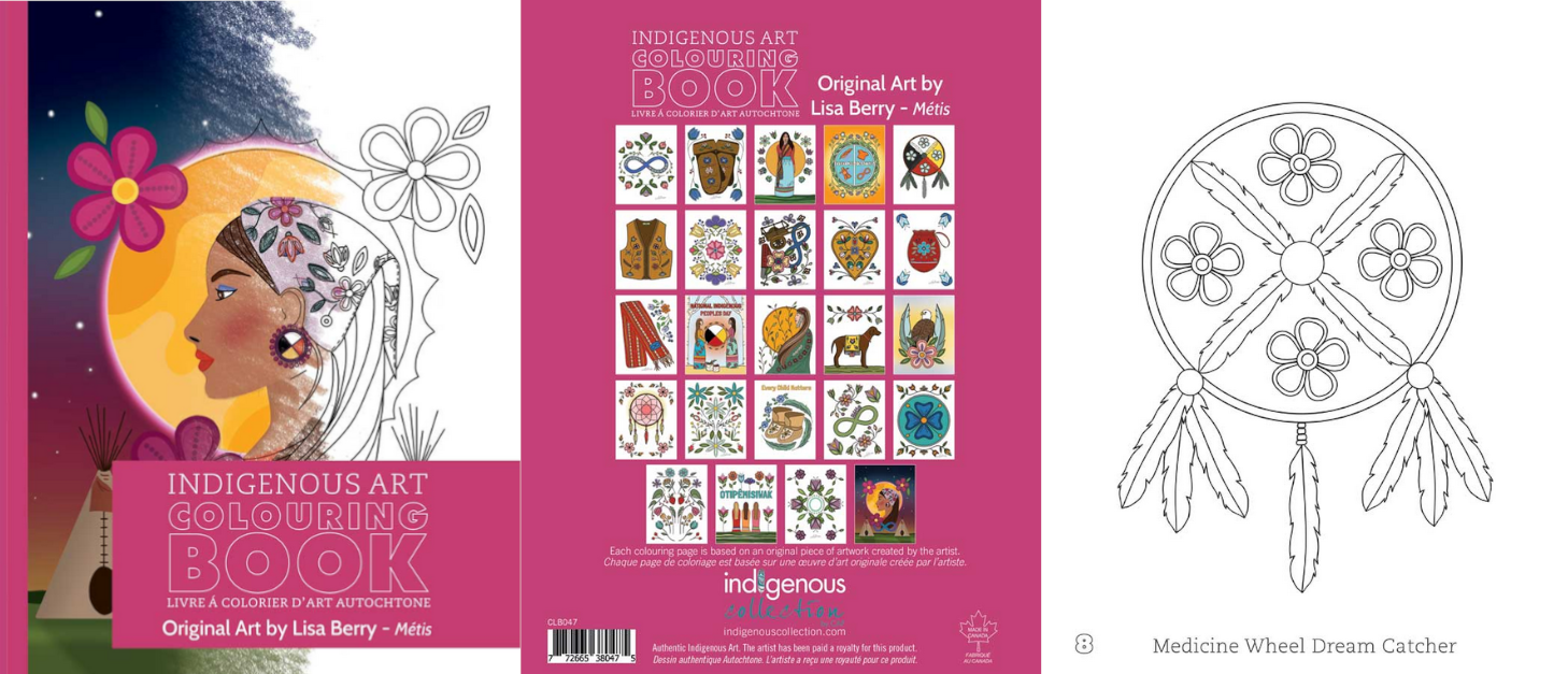 Indigenous Collection Colouring Books