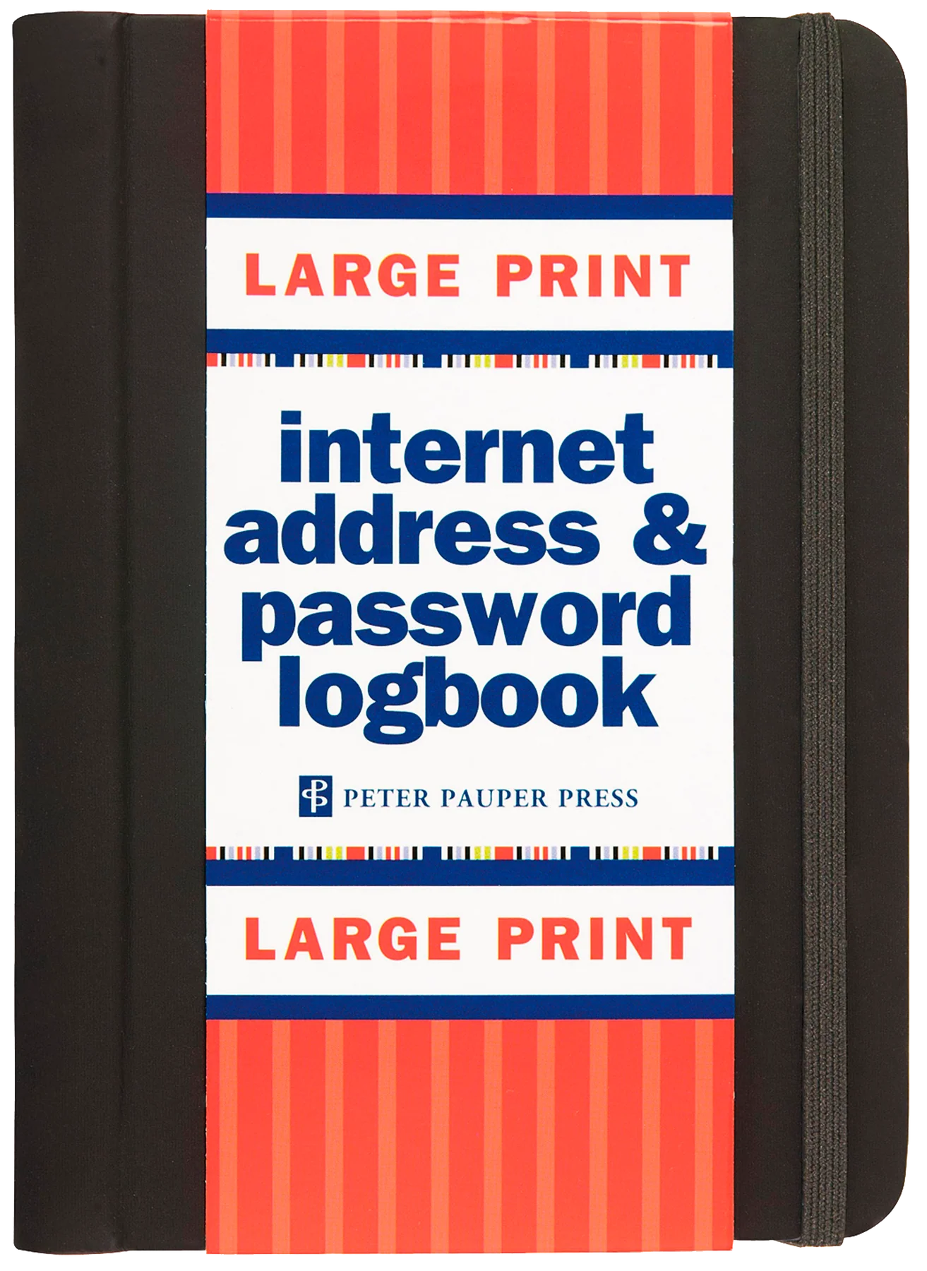 Internet Logbook 4x5" Largeprint