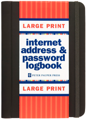 Internet Logbook 4x5" Largeprint