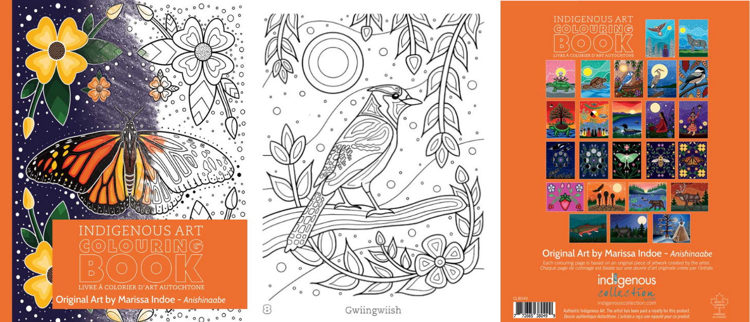 Indigenous Collection Colouring Books