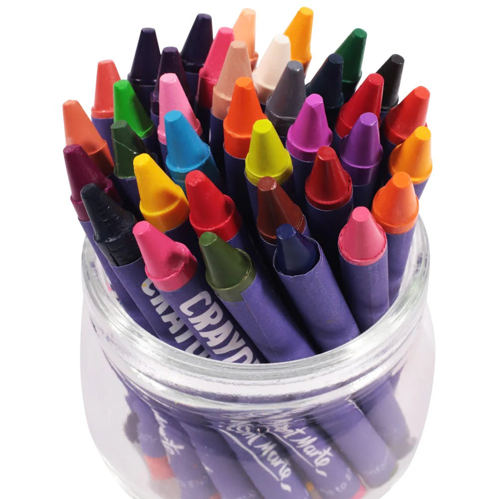 Vibrant Crayons 36pc