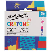 Vibrant Crayons 36pc