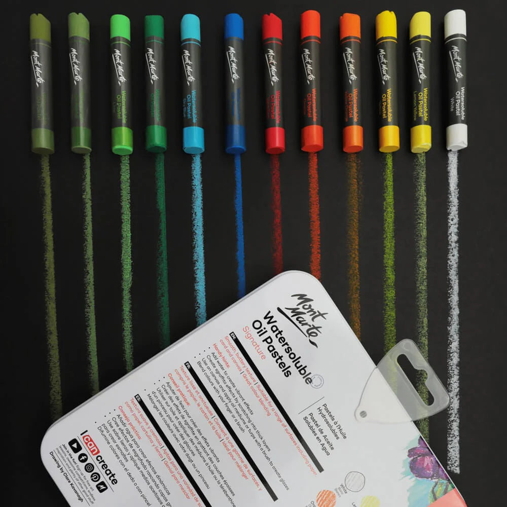 Watersoluble Oil Pastels 24pc