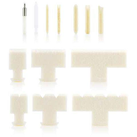 Marqueurs acryliques rechargeables et pointes de rechange