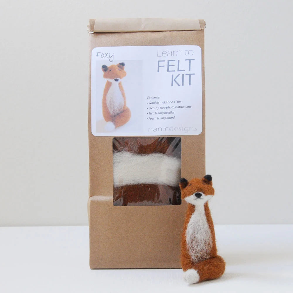 Nan.C Designs Wool Needle Felting Kits