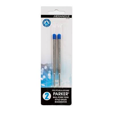 RECHARGE PARKER TYPE BLEU 2/PAQUET
