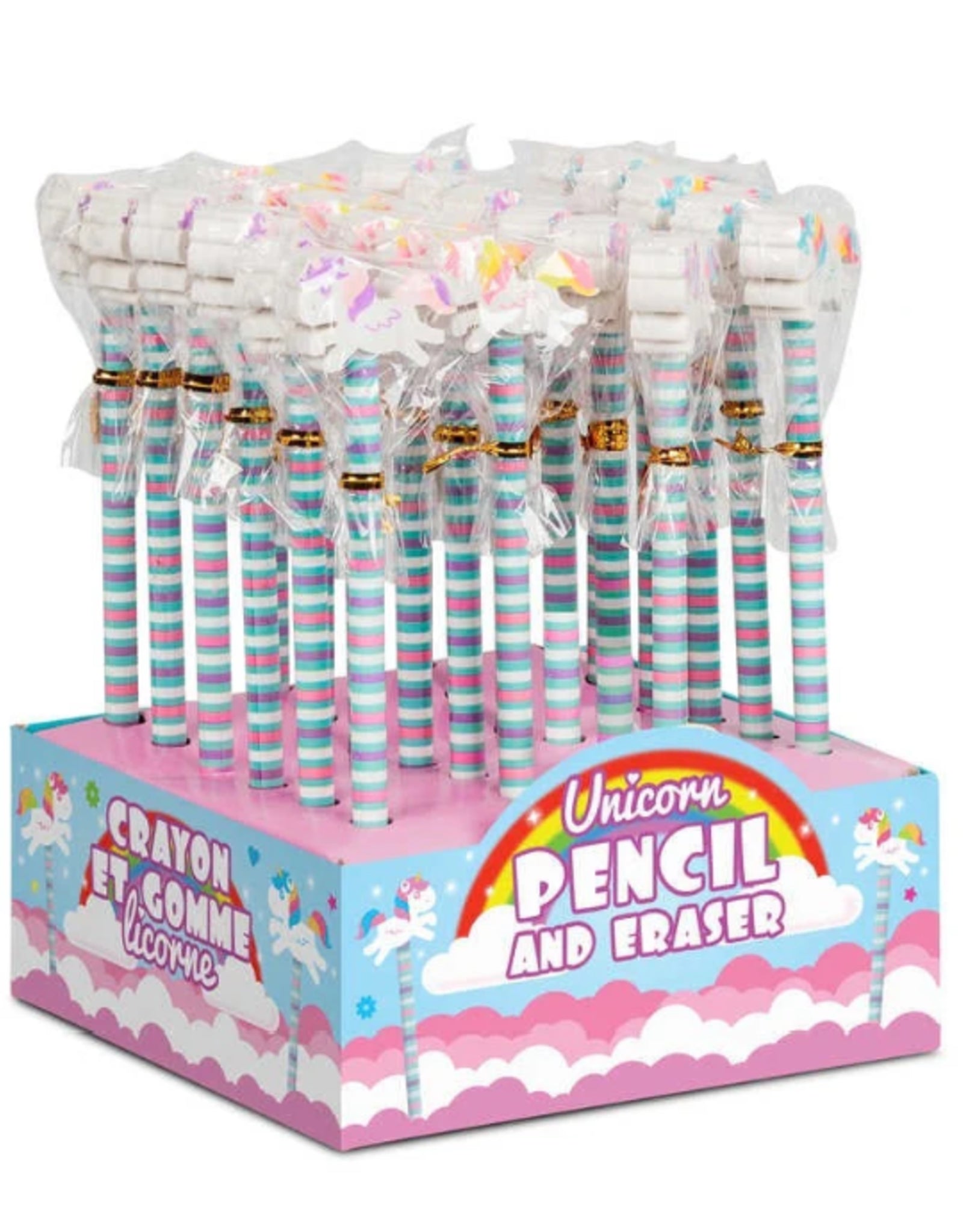 Unicorn Pencil And Eraser