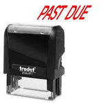 Trodat Red Past Due Self Inking Stamp - TRO11340