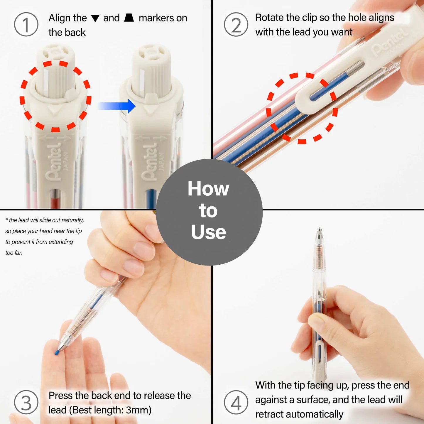 Art Multi 8 Colour Pencil (2.0mm)