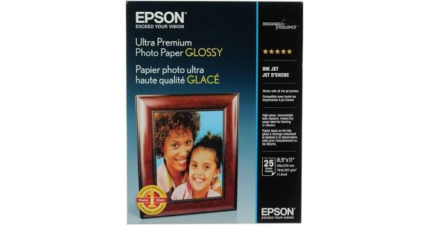 PAPIER PHOTO PREM BRILLANT 25/PAQUET
