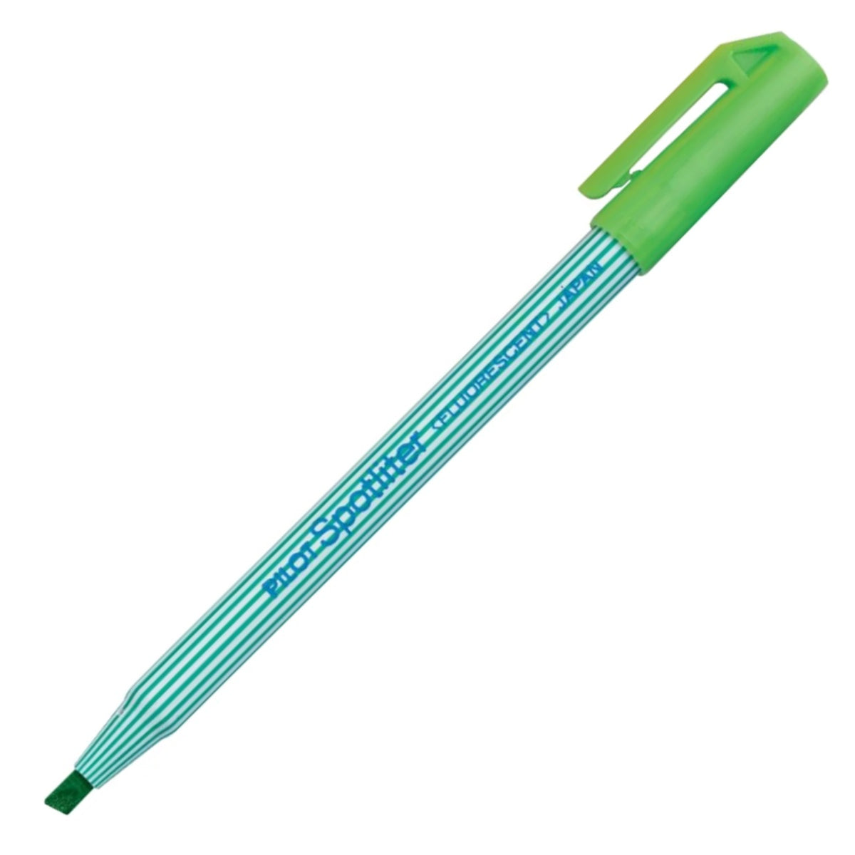 Pilot Spotliter highlighter, fluorescent green