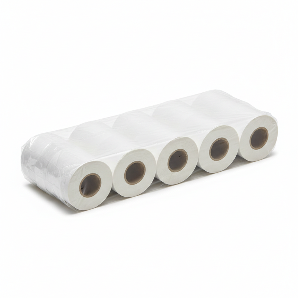 Bond Paper Rolls 2¼" × 125ft, 1-Ply — Pack of 5