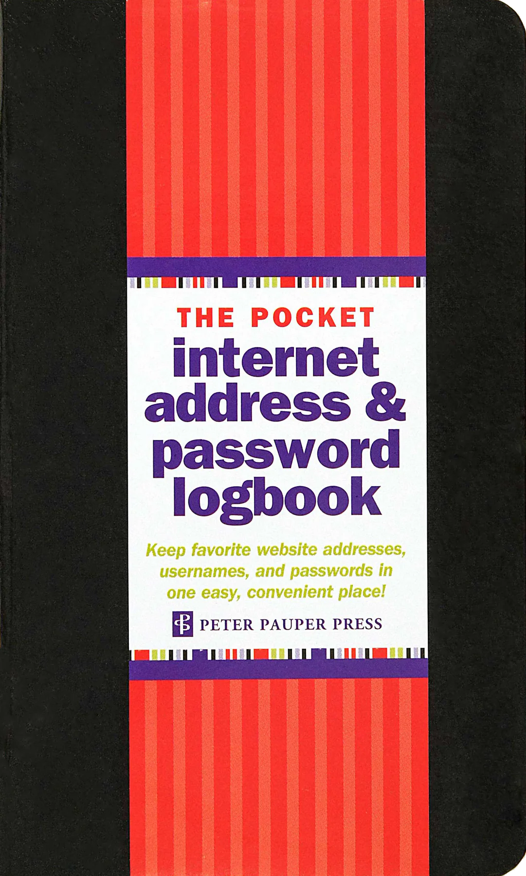 CARNET DE BORD INTERNET DE POCHE 3X5"