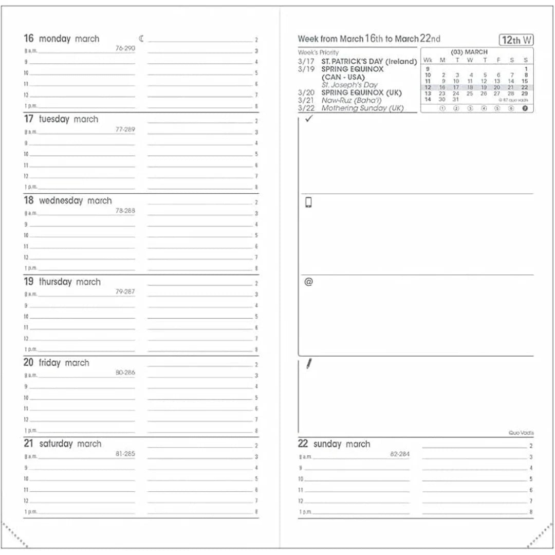 Planner Refill IB Traveler 2026