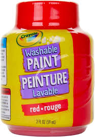Crayola Washable Paint 2oz - Red