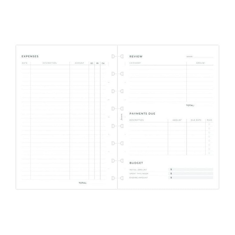 Filofax Planner & Organizer Refills A5 - 5.8x8.3"