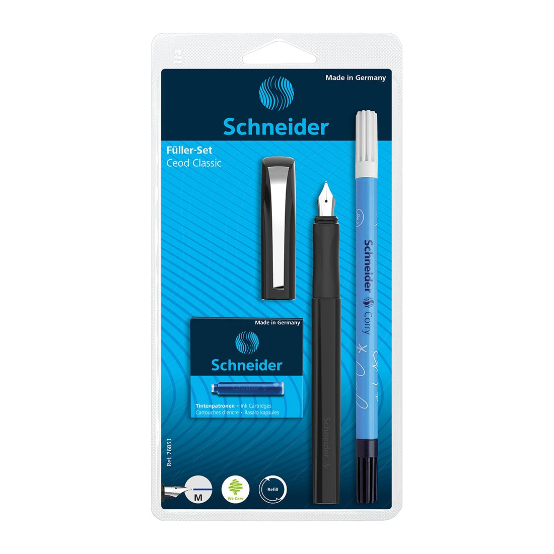 Schneider Ceod Classic Fountain Pen, Black