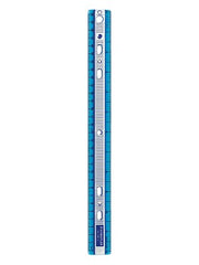 Staedtler Plastic Ruler 12"/300mm Binder Ring