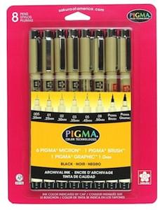 Sakura Pigma Pens - SETS