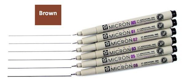 Sakura Pigma Micron & Graphic Pens - SINGLES