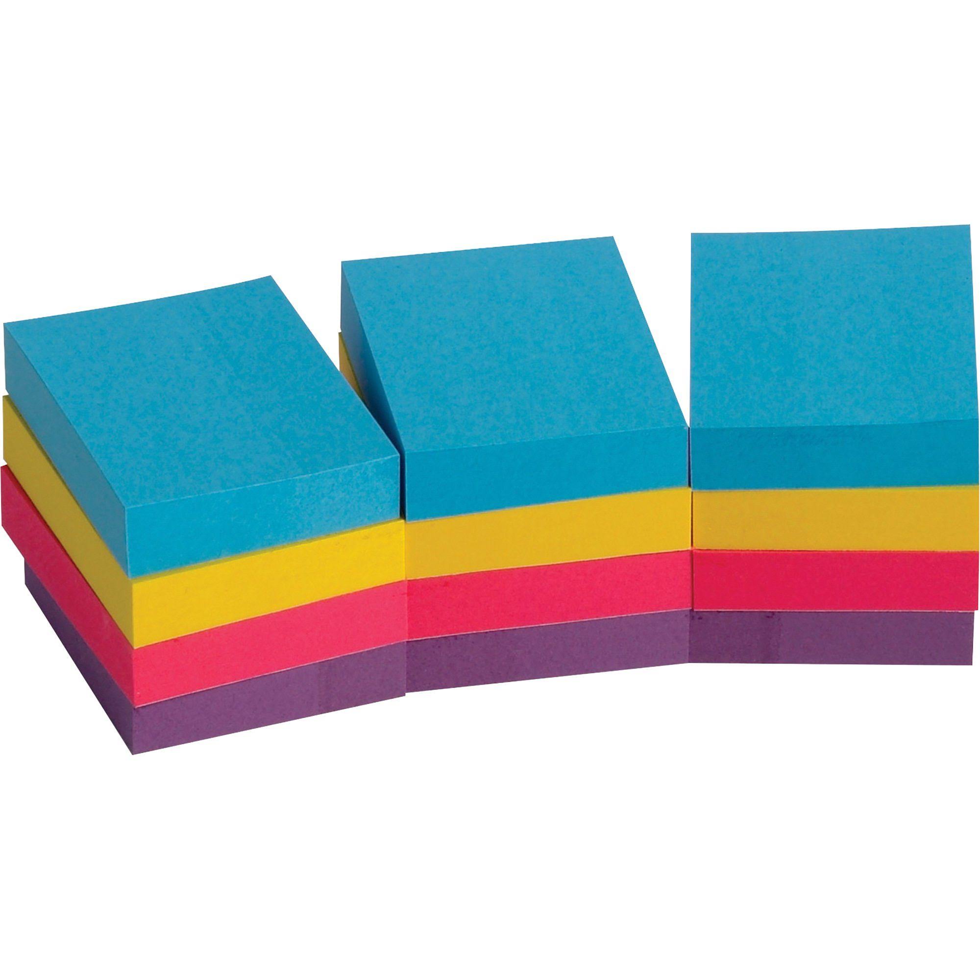 Business Source 1.5 x 2 sticky notes - 12 pack